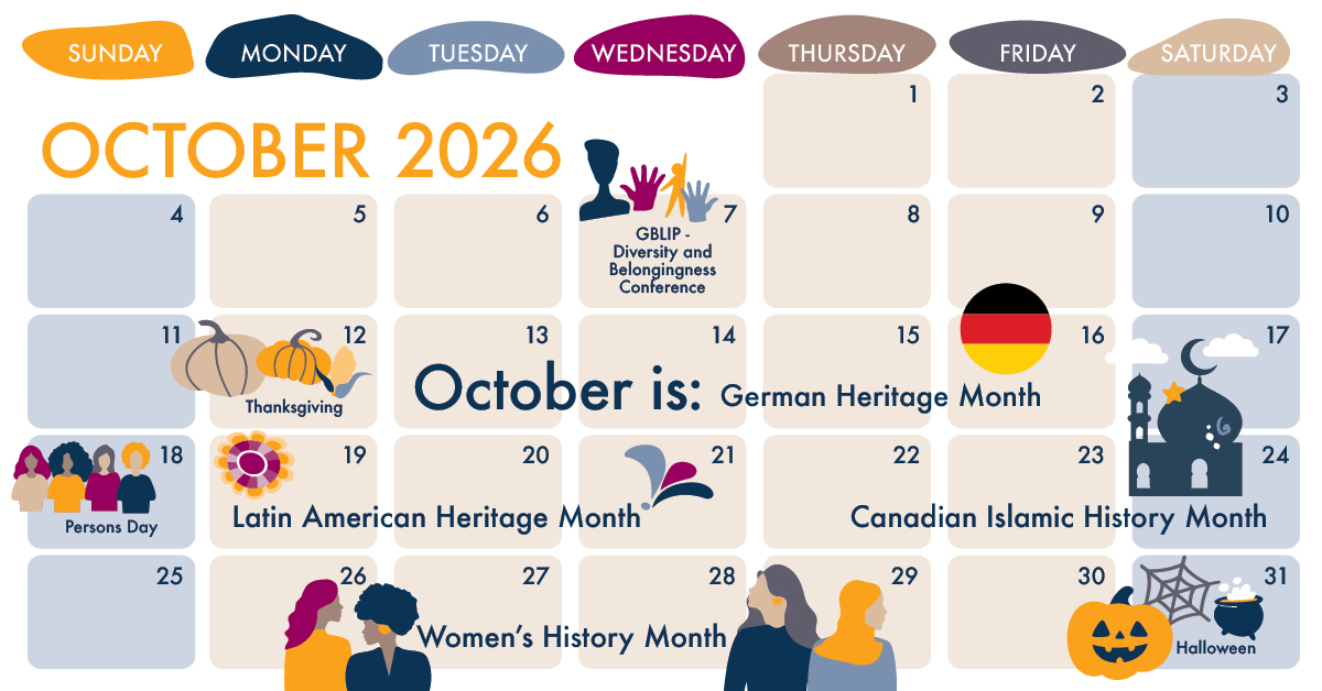 October Cultural Calendar